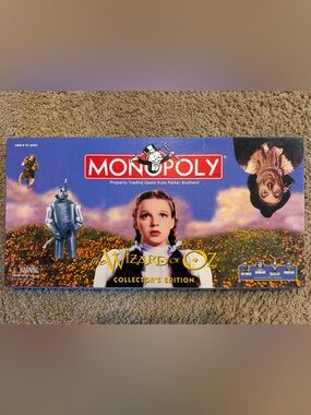 Monopoly The Wizard of Oz Collector's Edition Board Game